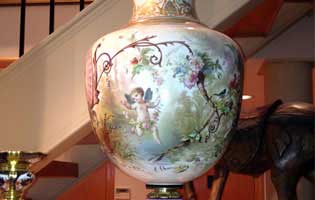 M. Demonceaux Sevres style vase